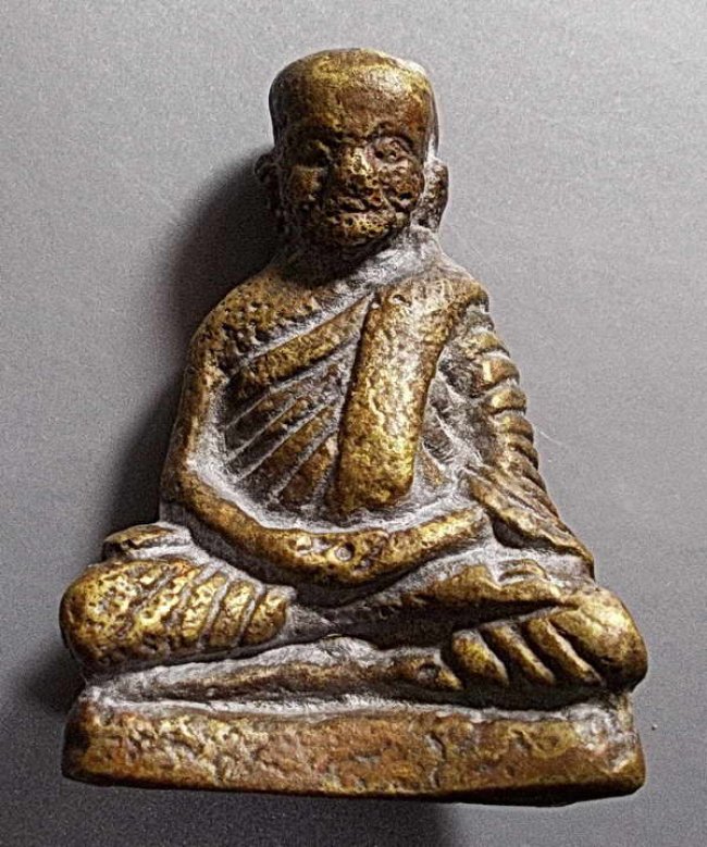 รูปหล่อโบราณ ลพ.เงิน วัดท่ามะไฟ ฝังตะกรุด