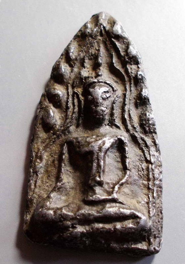 ขุนแผนบ้านกร่าง เนื้่อชินเงิน พิมพ์เทวดา 