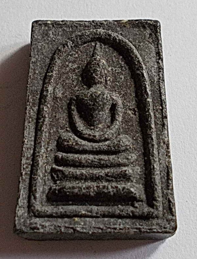 สมเด็จหลังสิวลี หลวงพ่อกวย วัดโฆสิตาราม ชัยนาท ปี 2515 พิมพ์คะแนน