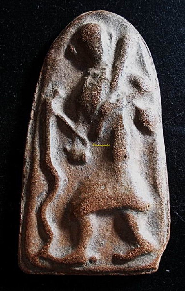 พระสิวลี พิมพ์จัมโบ้ เนื้อดิน ลพ.กวย วัดโฆสิตาราม ชัยนาท