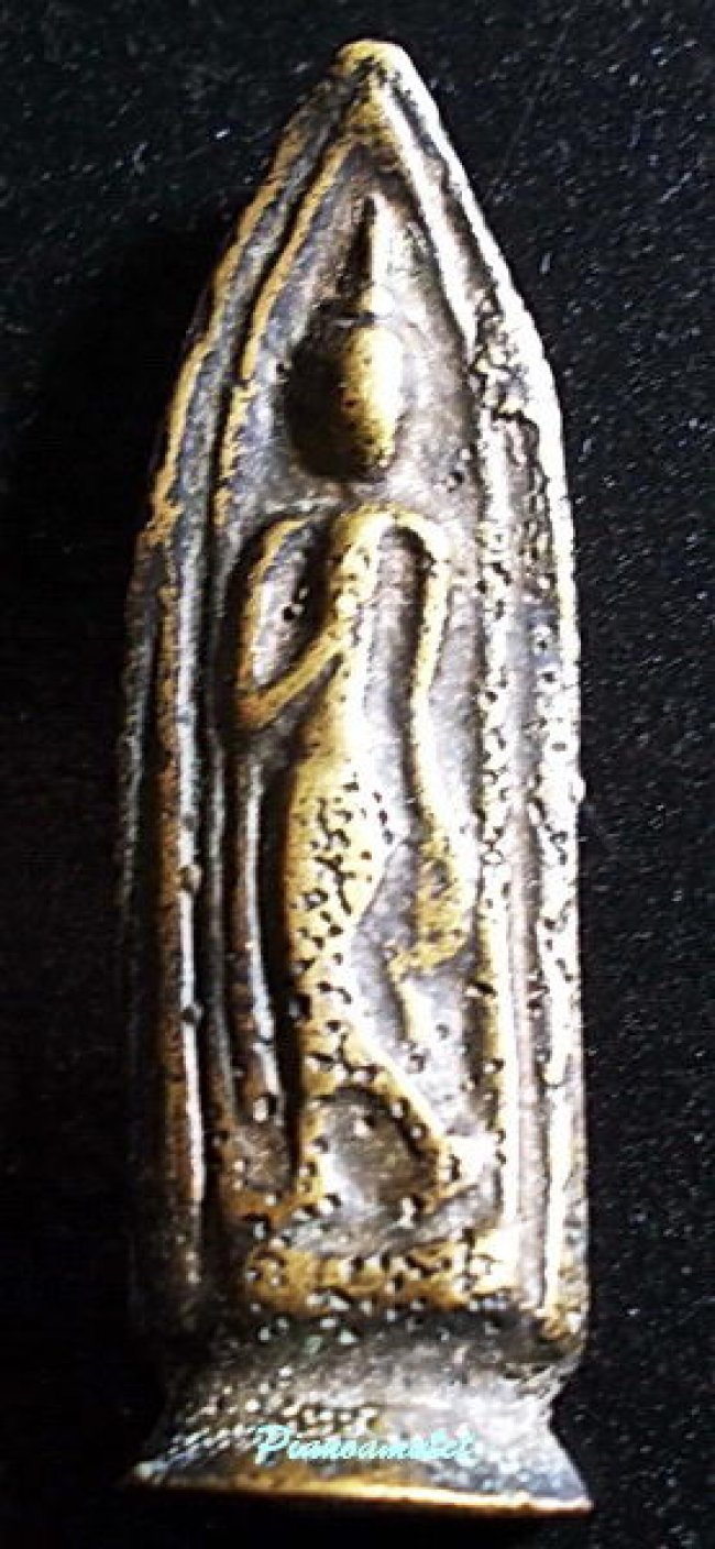 พระลีลาหลวงพ่อซวง วัดชีปะขาว พิมพ์ฐานตุ้ม