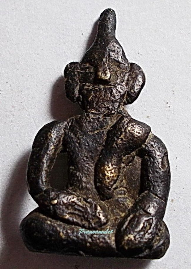 พระกรุนาคาม นครศรีธรรมราช พิมพ์สะดุ้งกลับ ขนาดห้อยบูชา