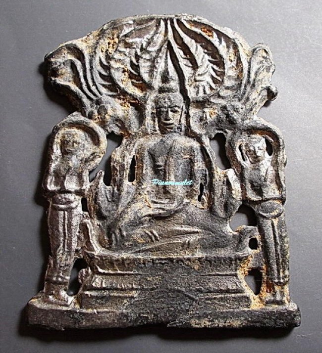 พระปรุหนัง เนื้อชินเงิน อยุธยา