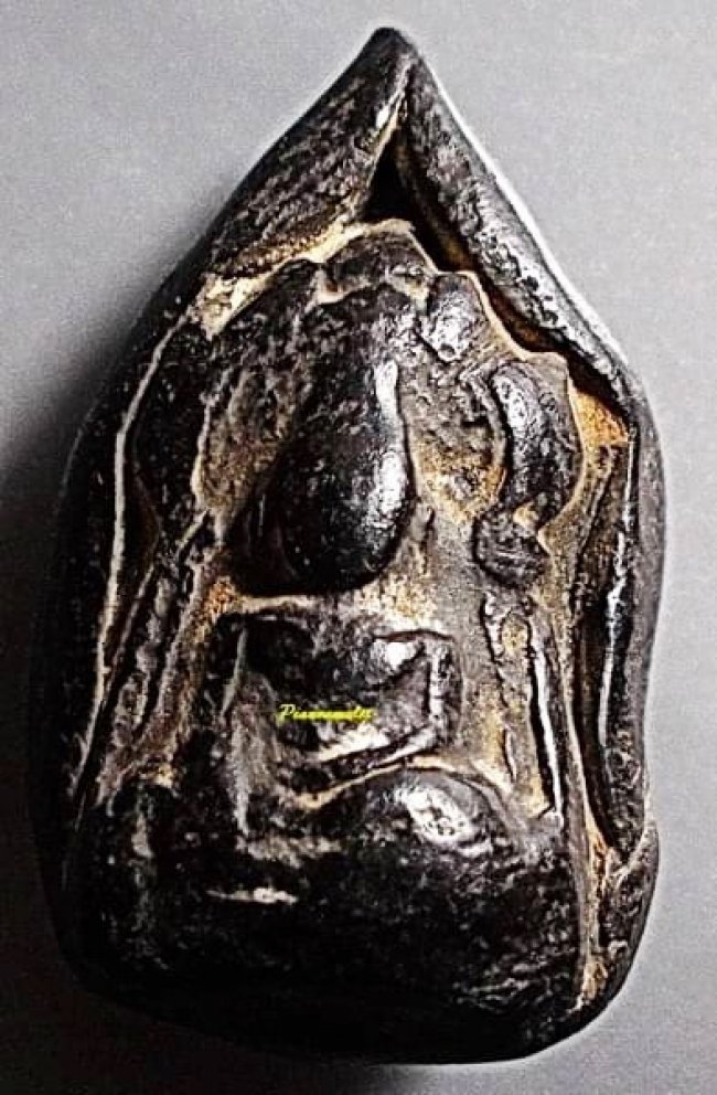 พระกริ่งคลองตะเคียน พิมพ์ต้อ แบบพิมพ์หน้าซุ้มไข่ปลา อยุธยา