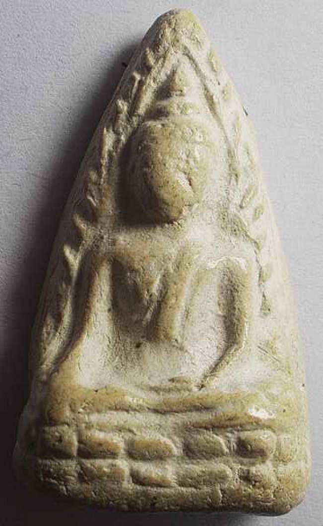 พระผงชินราชหลังยันต์ ลป.เผือก ปี 96