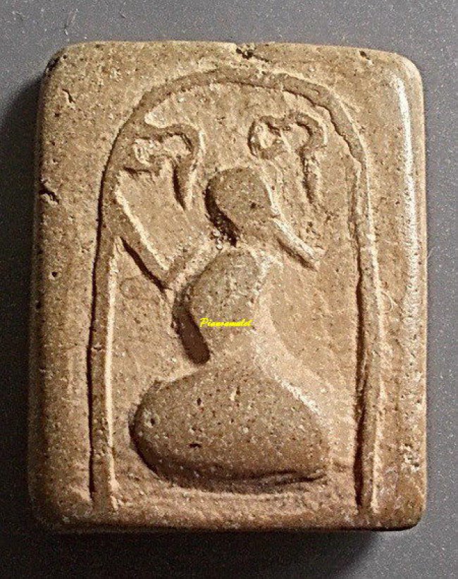 นางกวัก เนื้อดินผสมผง หลวงพ่อสังข์ วัดนากันตม