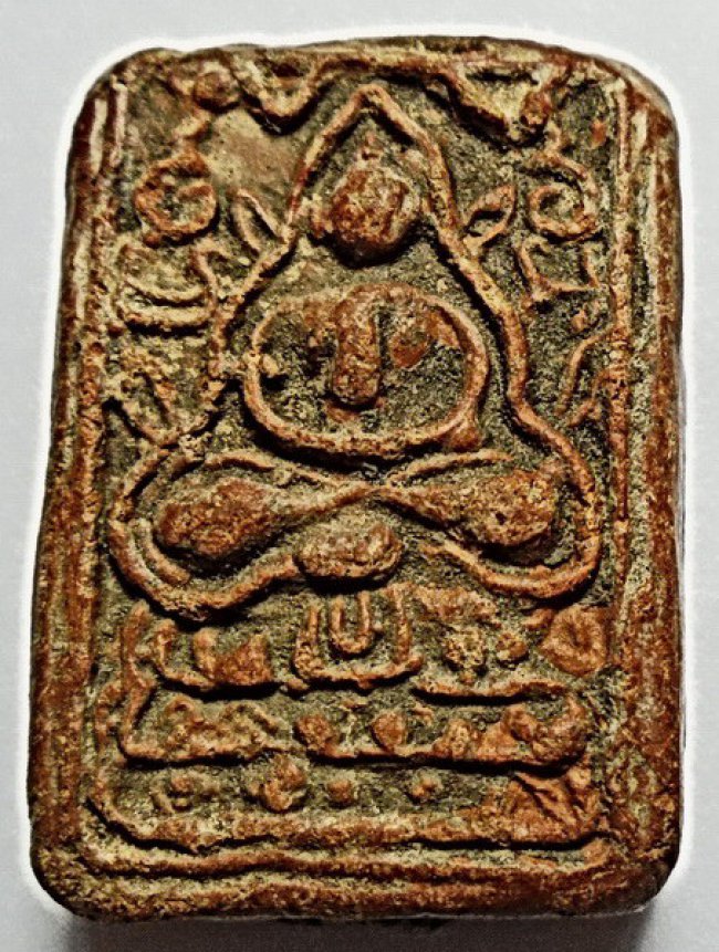 ลพ.ขัน วัดนกกระจาบ อยุธยา เนื้อดิน พิมพ์แซยิด