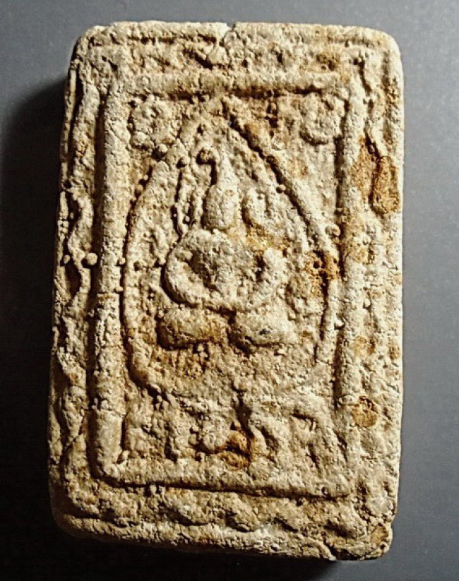 สมเด็จหลวงปู่จันทร์ วัดโฉลกหลำ พิมพ์ใบโพธิ์ ยุคแรก ยอดนิยม