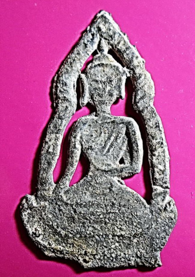 พระปรุหนัง พิมพ์ปรุหนังเดี่ยว กรุวัดราชบูรณะ อยุธยา