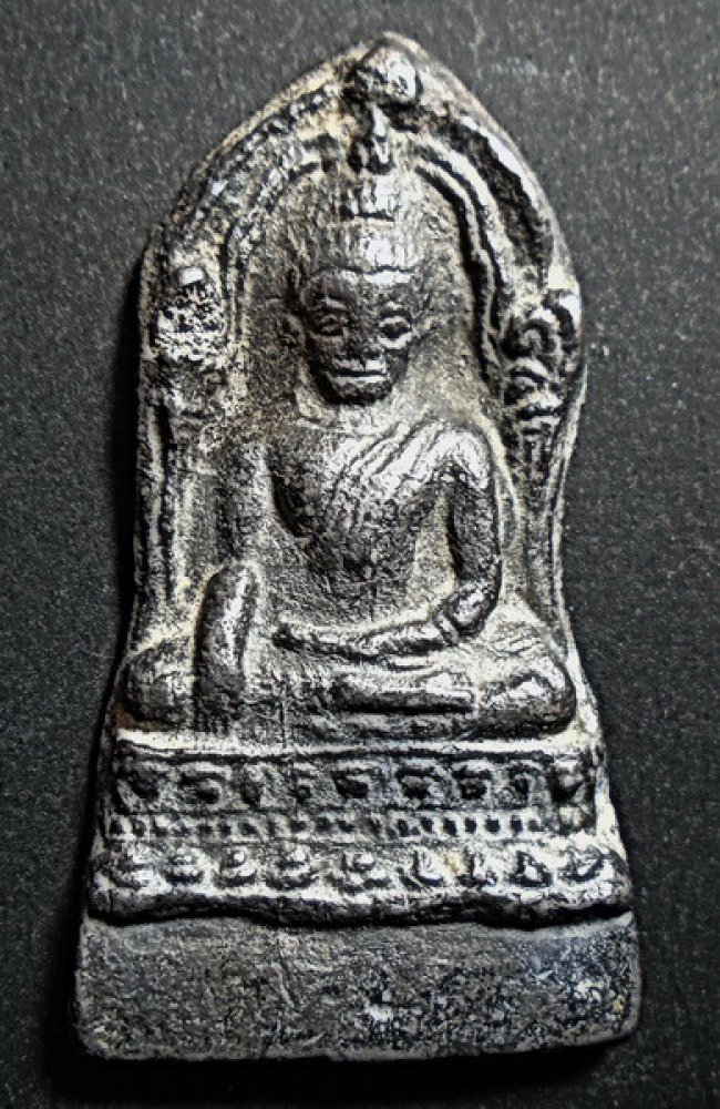 พระพุทธชินราชใบเสมาฐานสูง ชินเงิน พิษณุโลก 