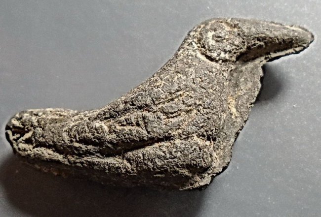 นกสาริกา พิมพ์โบราณ ยุคแรก ลพ.น่วม วัดหลวงครู นครศรีธรรมราช