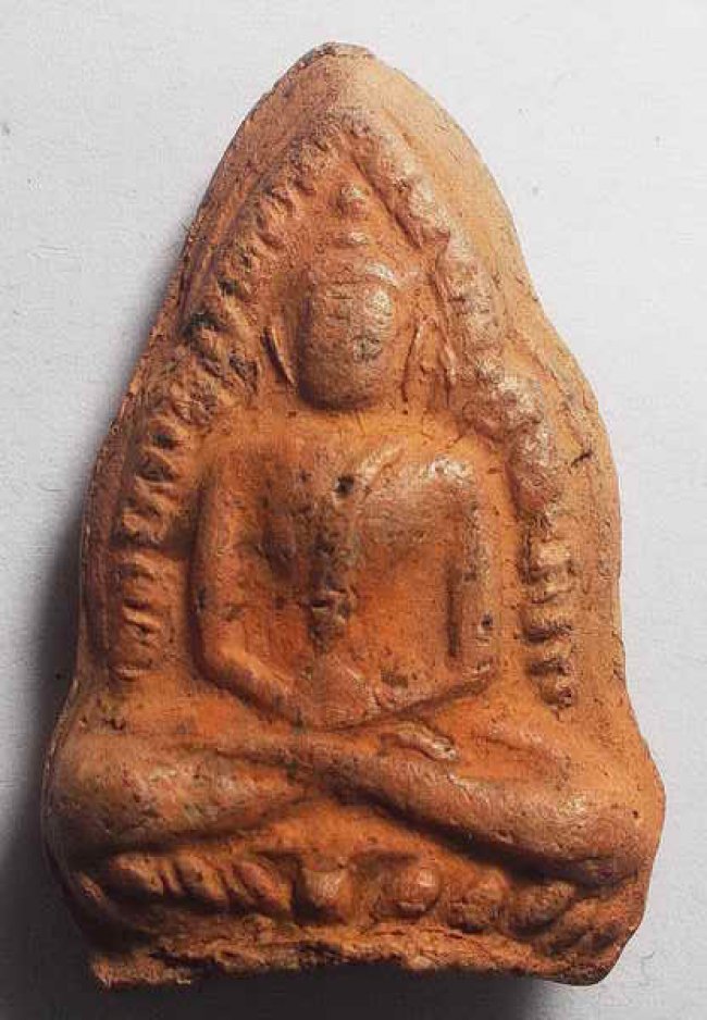 พระกรุบางยี่หน พิมพ์เชียงแสนสองหน้า สุพรรณบุรี