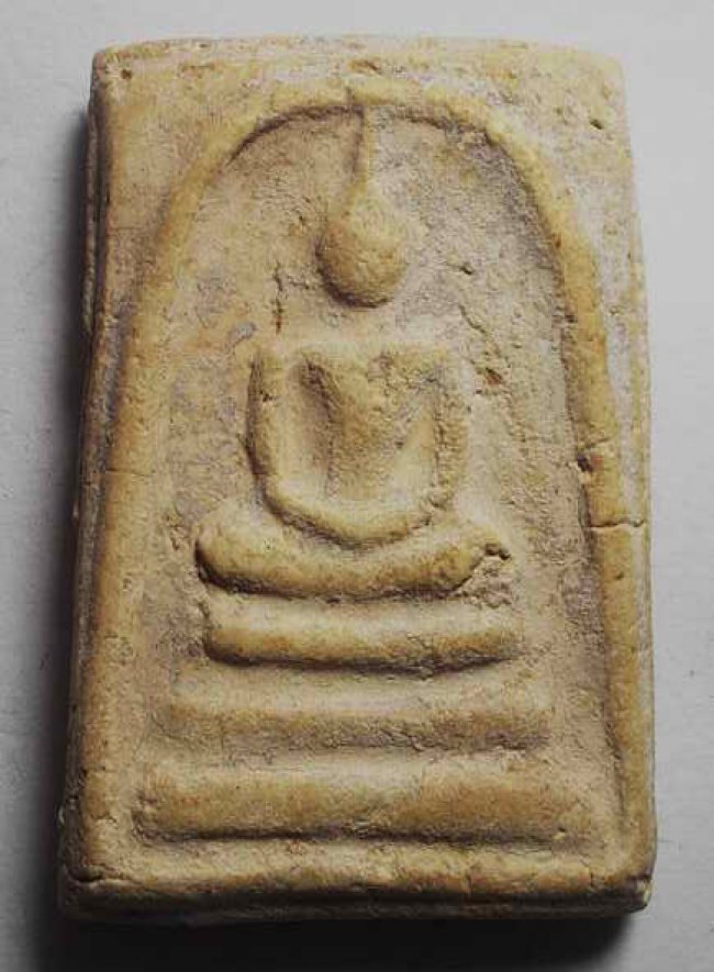 สมเด็จ ลป.ลำภู วัดใหม่อมตรส พิมพ์เกศจรดซุ้ม