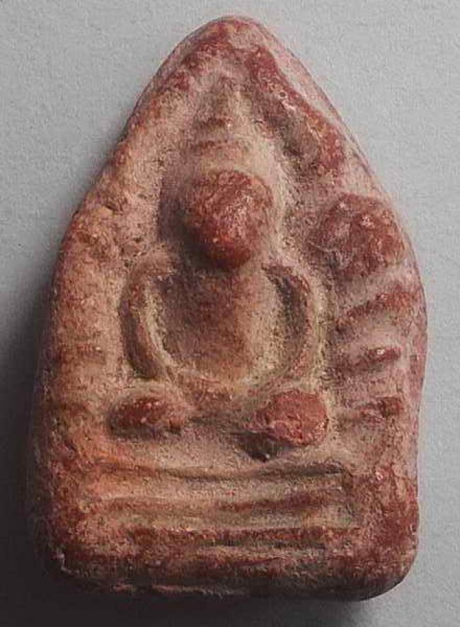 พระผงแดง ลพ.อิ่ม วัดหัวเขา สุพรรณบุรี