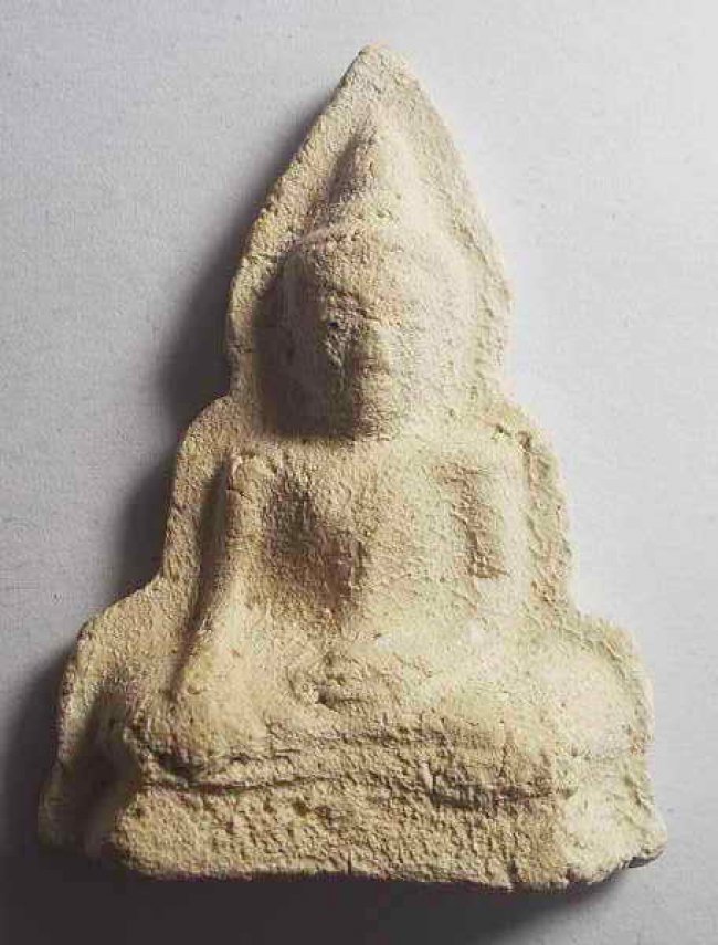 ท่ากระดาน เนื้อผง ลป.เหรียญ วัดหนองบัว กาญจนบุรี ปี 2497 