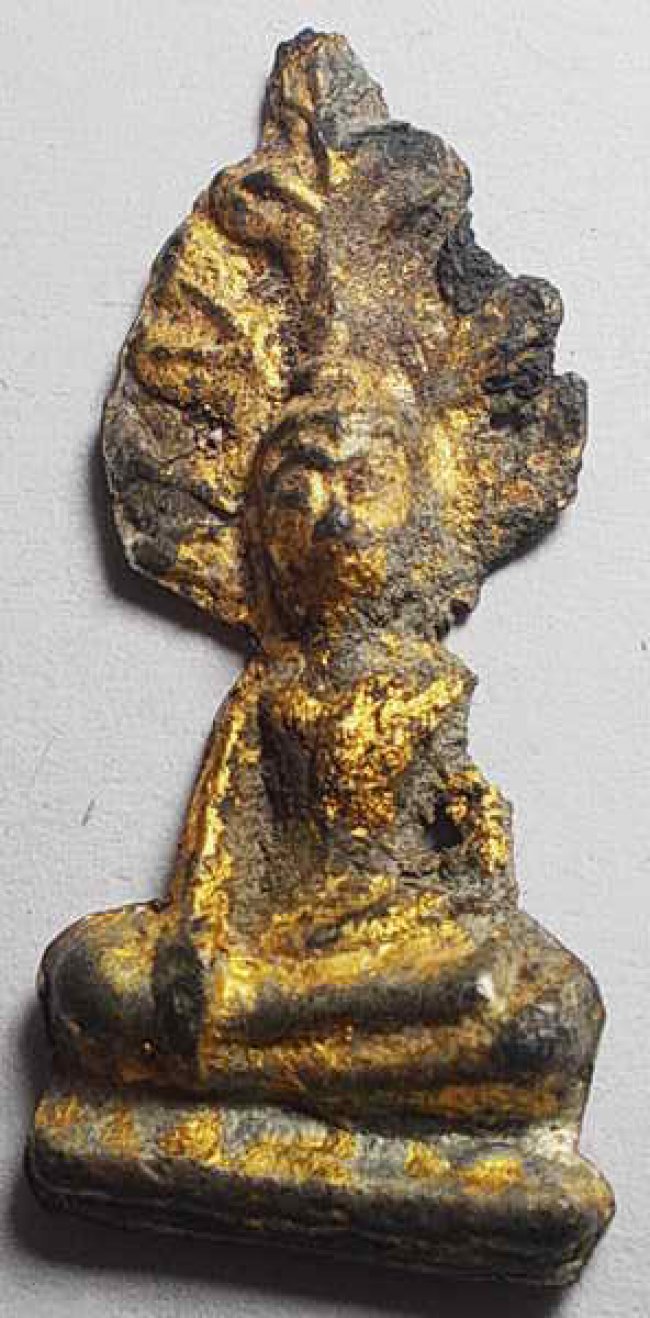 พระกรุวัดสัมพันธวงศ์ (วัดเกาะ) พิมพ์ปรกโพธิ์