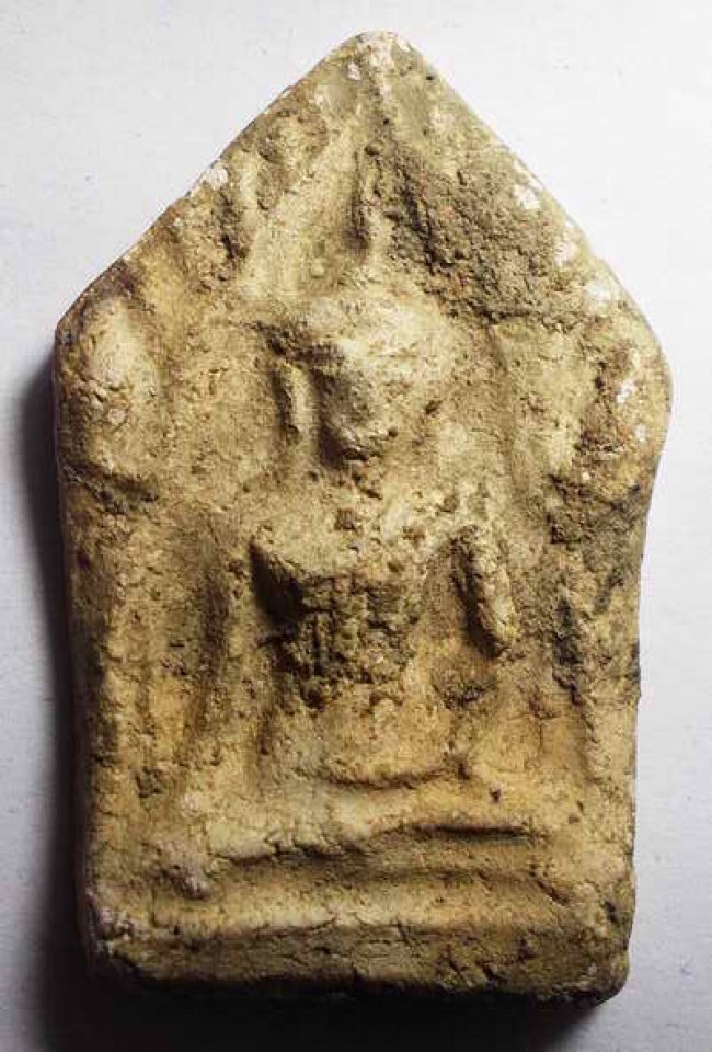 ขุนแผนห้าเหลี่ยม เนื้อผง กรุทัพข้าว สุโขทัย