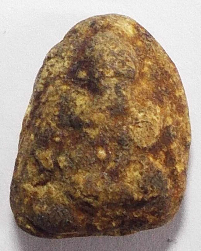 พระปิดตา เนื้อผงน้ำมัน กรุวัดอัมพวา